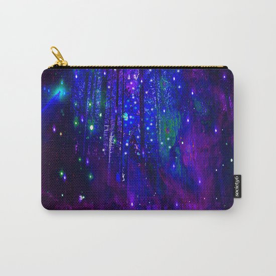 TREES MOON AND SHOOTING STARS Carry-All Pouch