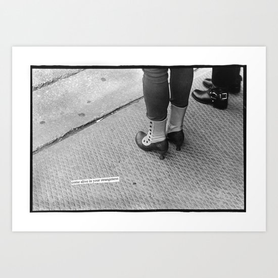 Come alive Art Print