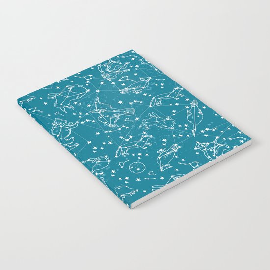 Animal Constellations by Andrea Lauren Notebook