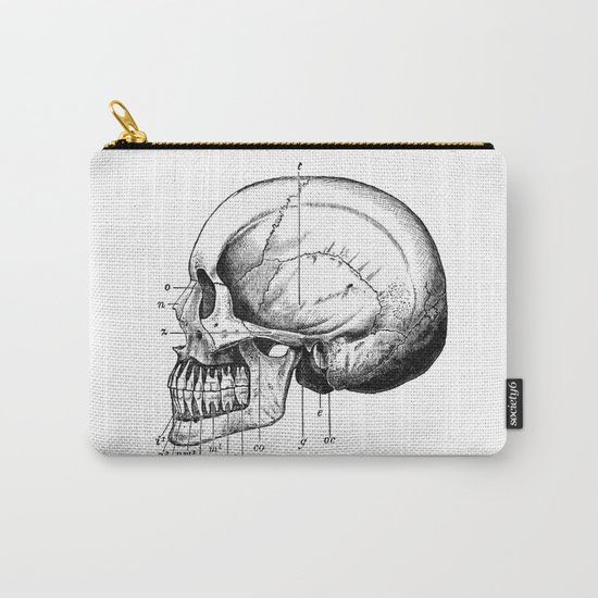 Skull 3 Carry-All Pouch