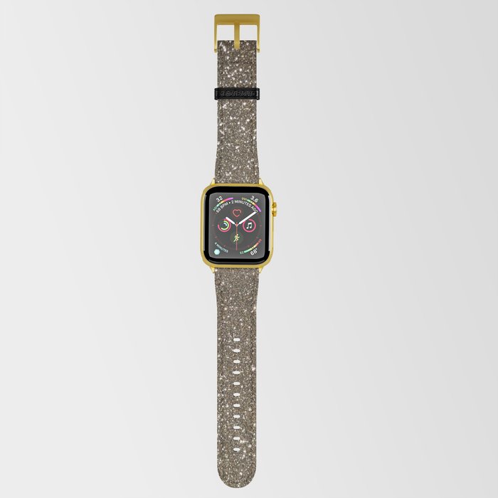 Gold glitter apple on sale watch band