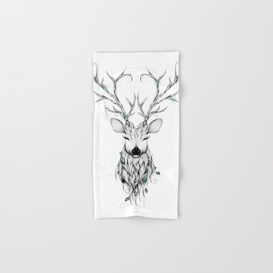 Poetic Deer Hand & Bath Towel
