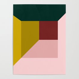 Abstract room Poster