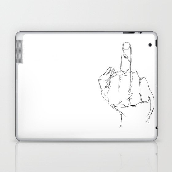 THINGS COLLECTION | MIDDLE FINGER Laptop & iPad Skin