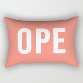 OPE Salmon Rectangular Pillow