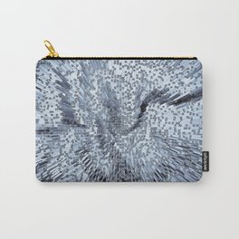 Blue Digital art Abstract Carry-All Pouch