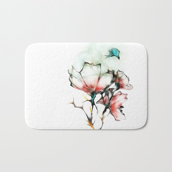 cool sketch 84 Bath Mat
