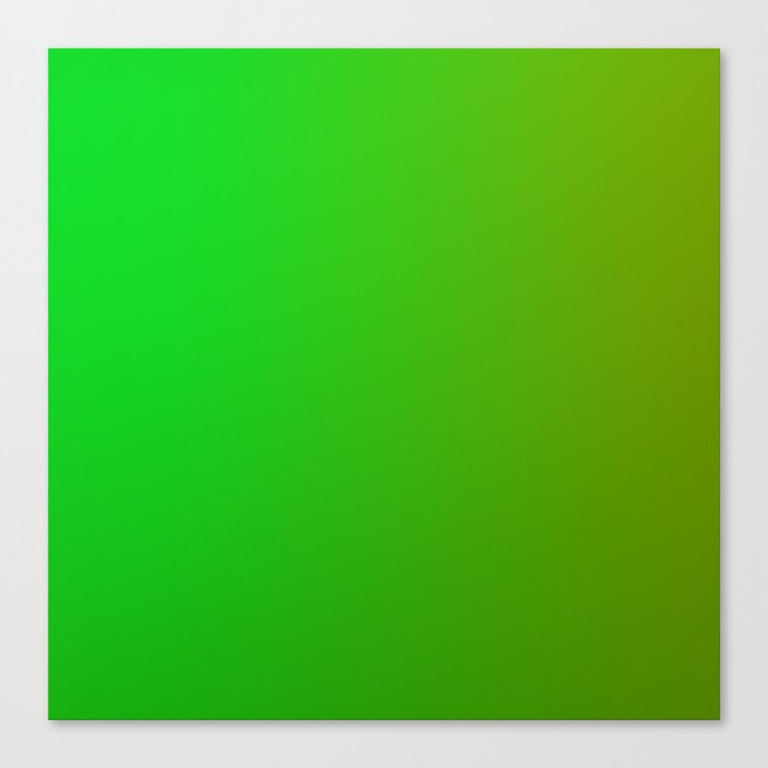 23  Green Gradient Background 220713 Minimalist Art Valourine Digital Design Canvas Print
