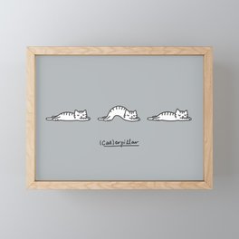 (Cat)erpillar Framed Mini Art Print