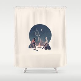 Camping Shower Curtain