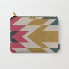 Bohemian Style Geometric Pattern Carry-All Pouch | Nativeamerican, Bohodecor, Triangles, Graphicdesign, Geometric, Brightcolors, Californiapattern, Aztec, Repeatpattern, Abstract 