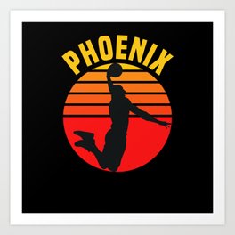 Phoenix Basketball Funny Gift Art Print | Phoenix, Ayton, Kentucky, Oubre, Booker, Graphicdesign, Sun, Arizona, Ball, Sports 