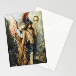 The Voices (Voces) by Gustave Moreau Stationery Card