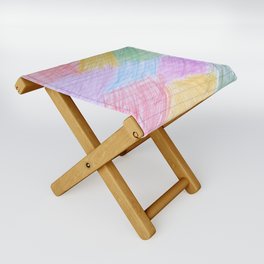 Rainbow Folding Stool