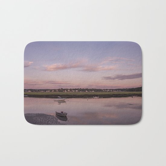 Pier at Golden hour Bath Mat