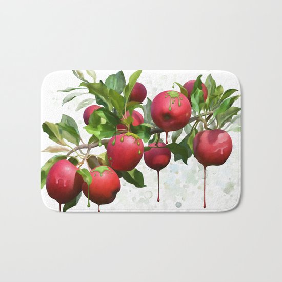 Melting Apples Bath Mat
