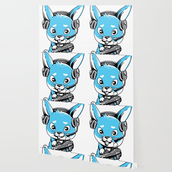 Kawaii Gamer Bunny Rabbit Pastel Shirt Cute Gift Wallpaper By Wwb