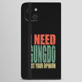 Gungdo Say Funny iPhone Wallet Case