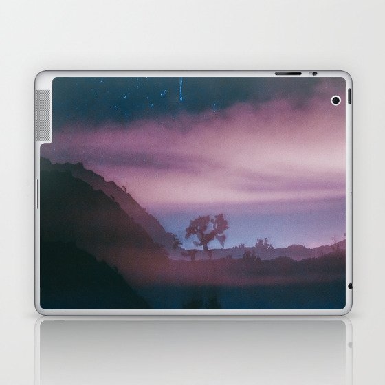 dreamy Joshua Tree at night Laptop & iPad Skin