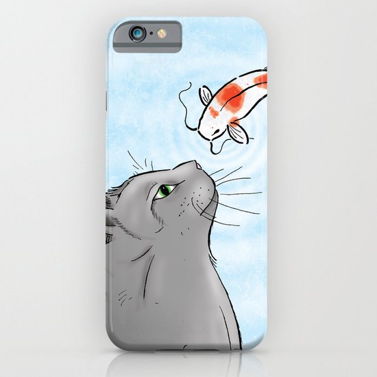 Koi and Cat iPhone & iPod Case