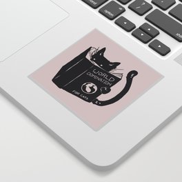 World Domination For Cats Sticker