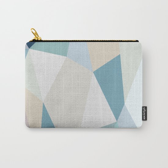 SPRING LOVE { BLUE } Carry-All Pouch