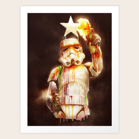 Star Wall II Art Print