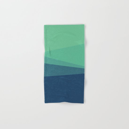 Stripe VIII Minty Fresh Hand & Bath Towel