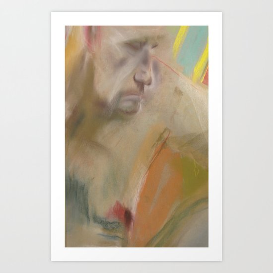 Klooster Series: Male Nude Hoorn Art Print