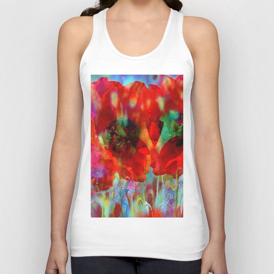 Simple as flowers Unisex Tank Top