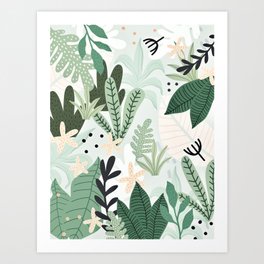 Into the jungle II Art Print