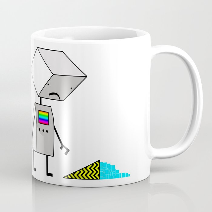 Sad Robot Coffee Mug