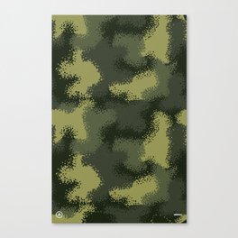 MPat Camouflage Pattern Canvas Print