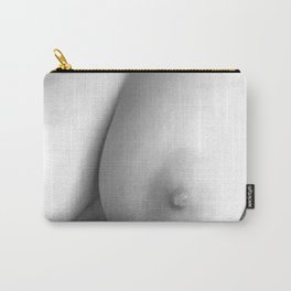 Big Boob Carry-All Pouch | Nipple, Big, Boob, Sensual, Breast, Nude, Black And White, Photo, Erotism, Naked 