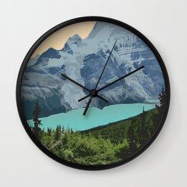 Mount Robson Provincial Park Wall Clock