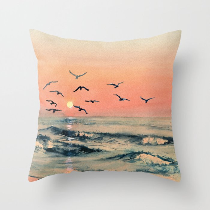 A Place In The World Throw Pillow