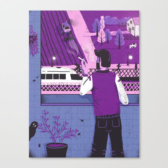 Balcony Canvas Print