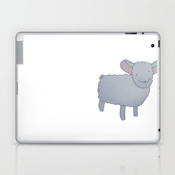 Fluffy Sheepy Lamb Pal Laptop & iPad Skin