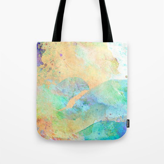 Pastel Color Splash 01 Tote Bag