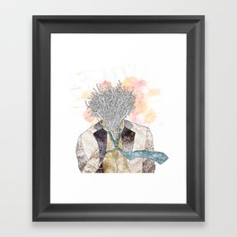 The one with head Framed Art Print