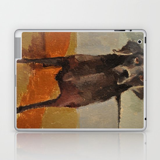 Funny Black Lab Laptop & iPad Skin