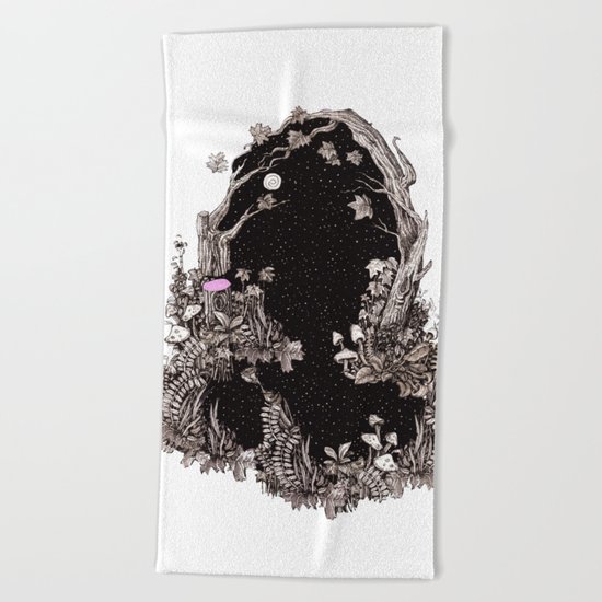 Dark SIde Beach Towel