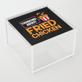 Fried Chicken Wing Recipe Strips Fingers Acrylic Box