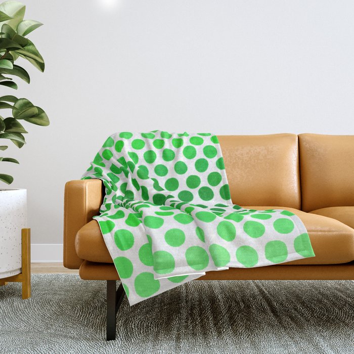 Apple green throw blanket clearance