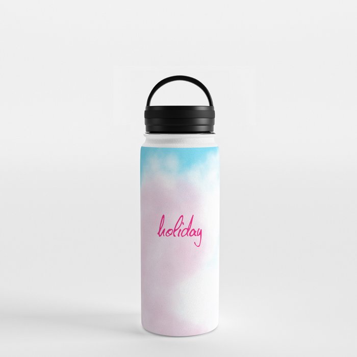holiday sky Water Bottle