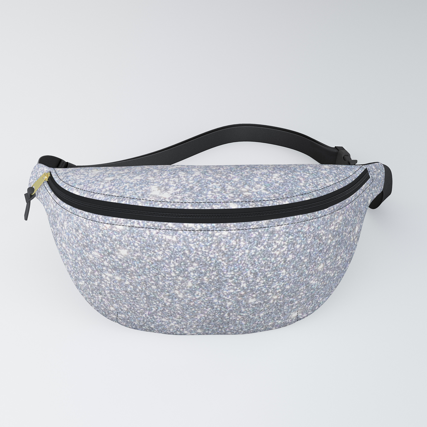 glitter fanny pack