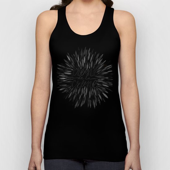 Crème de la Crème – Black & Gold Unisex Tank Top