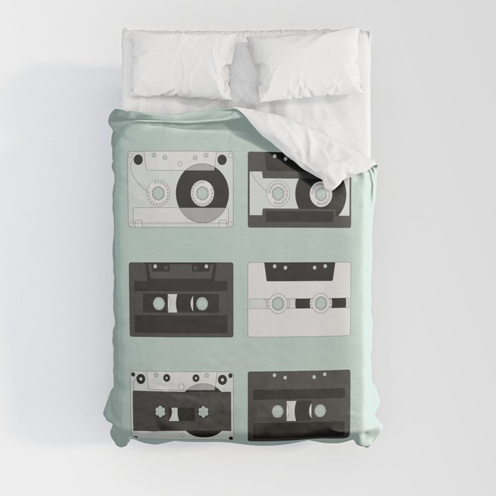 Cassette Pattern #2 Duvet Cover