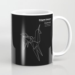Origami Unicorn Mug