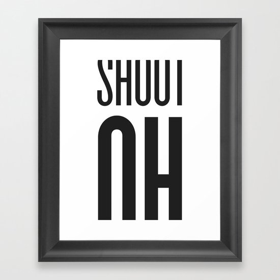 Ttyyppoo 010 -2 Framed Art Print
